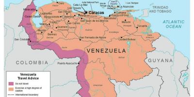 Венецуела на мапи